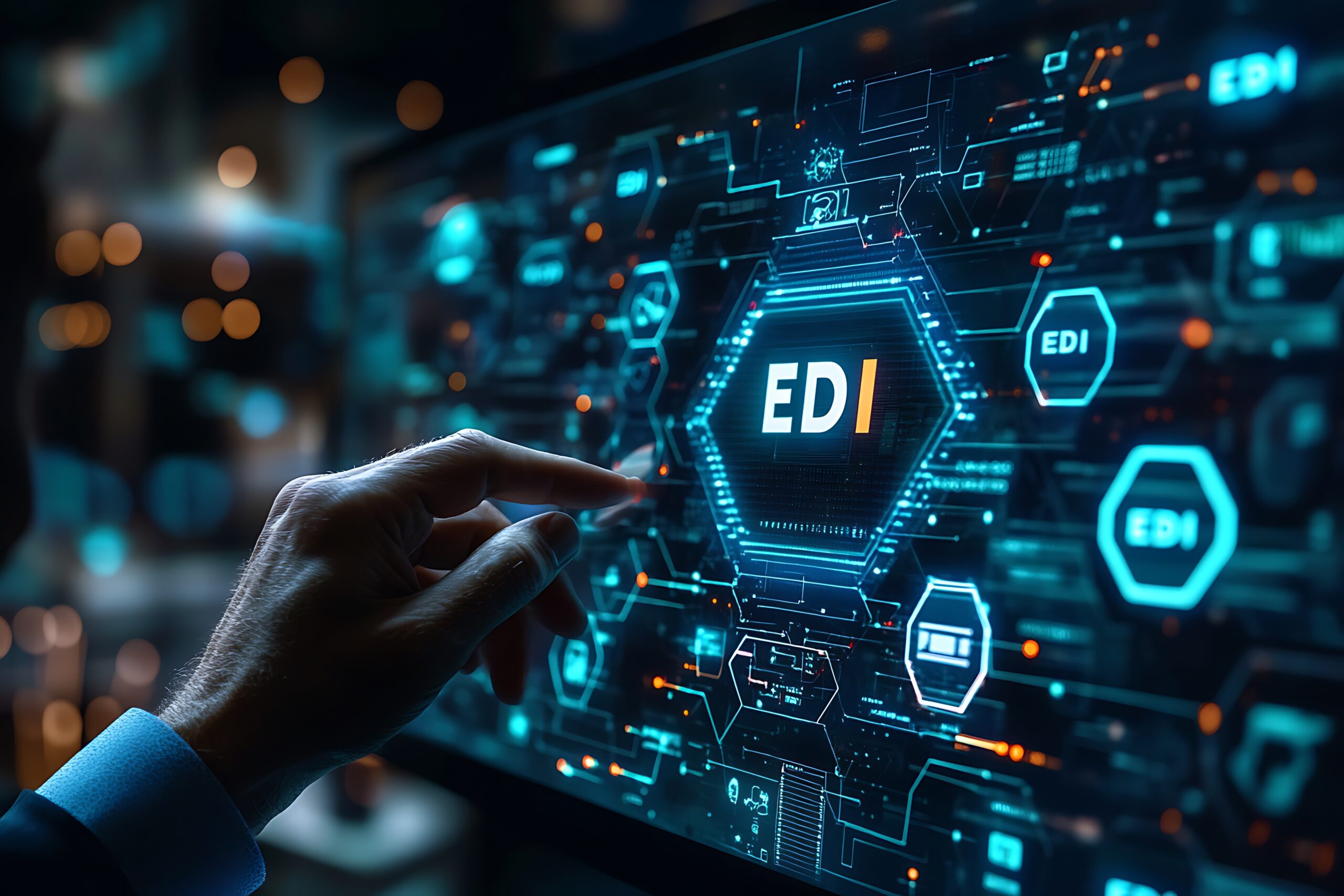 edi-electronic-data-interchange-concept-businessman-touching-edi-electronic-data-interchange
